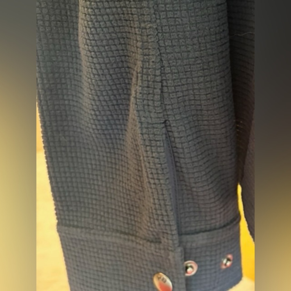 Howler Brothers Dark Blue Thermal Snap Shirt Jacket - Picture 6 of 10